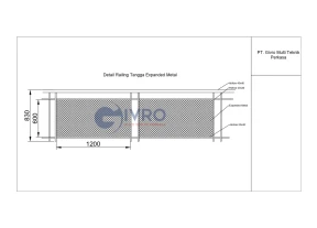 Pabrik Pagar Expanded Metal Murah Jabodetabek